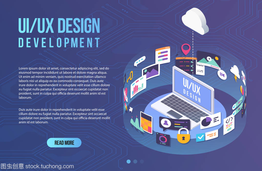 筆記本電腦接口開(kāi)發(fā)與設(shè)計(jì)模板 從平面到交互的數(shù)字化進(jìn)程